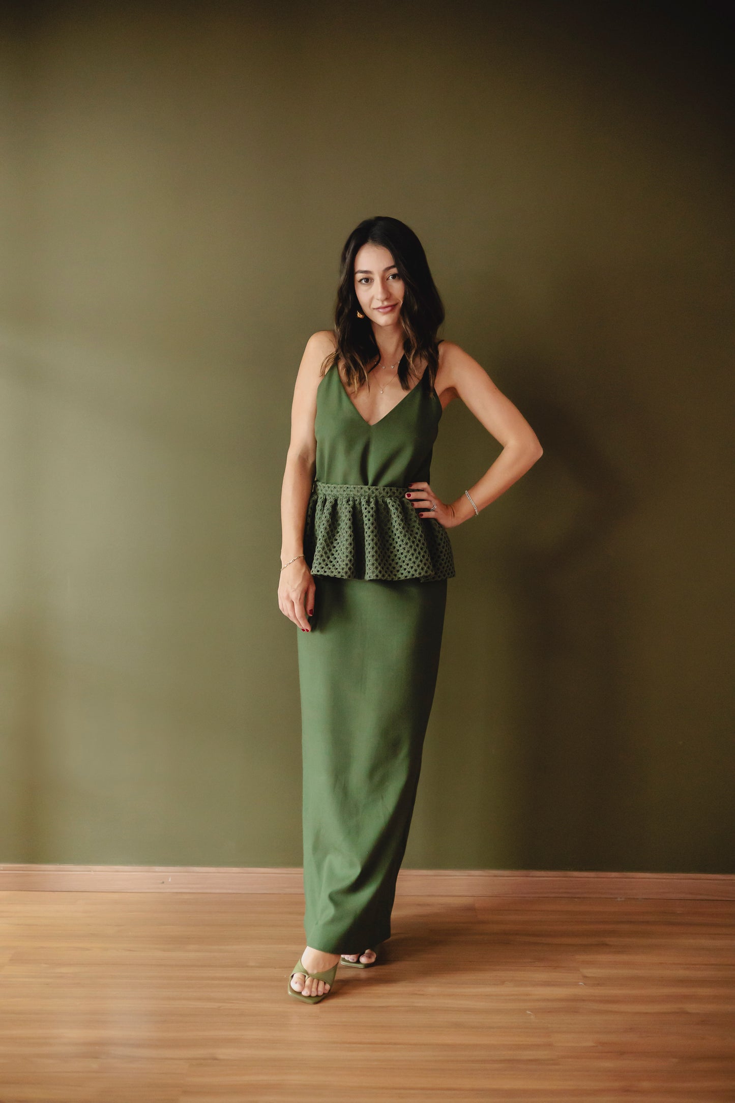 VESTIDO PEPLUM