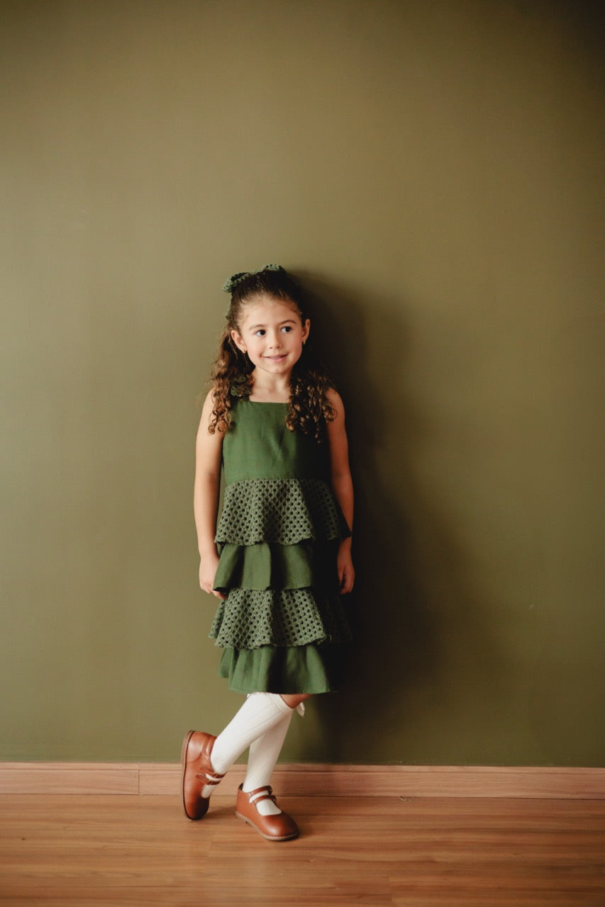 VESTIDO VERDE
