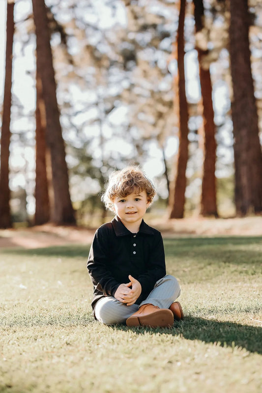 Camisa polo ANTONIO preta