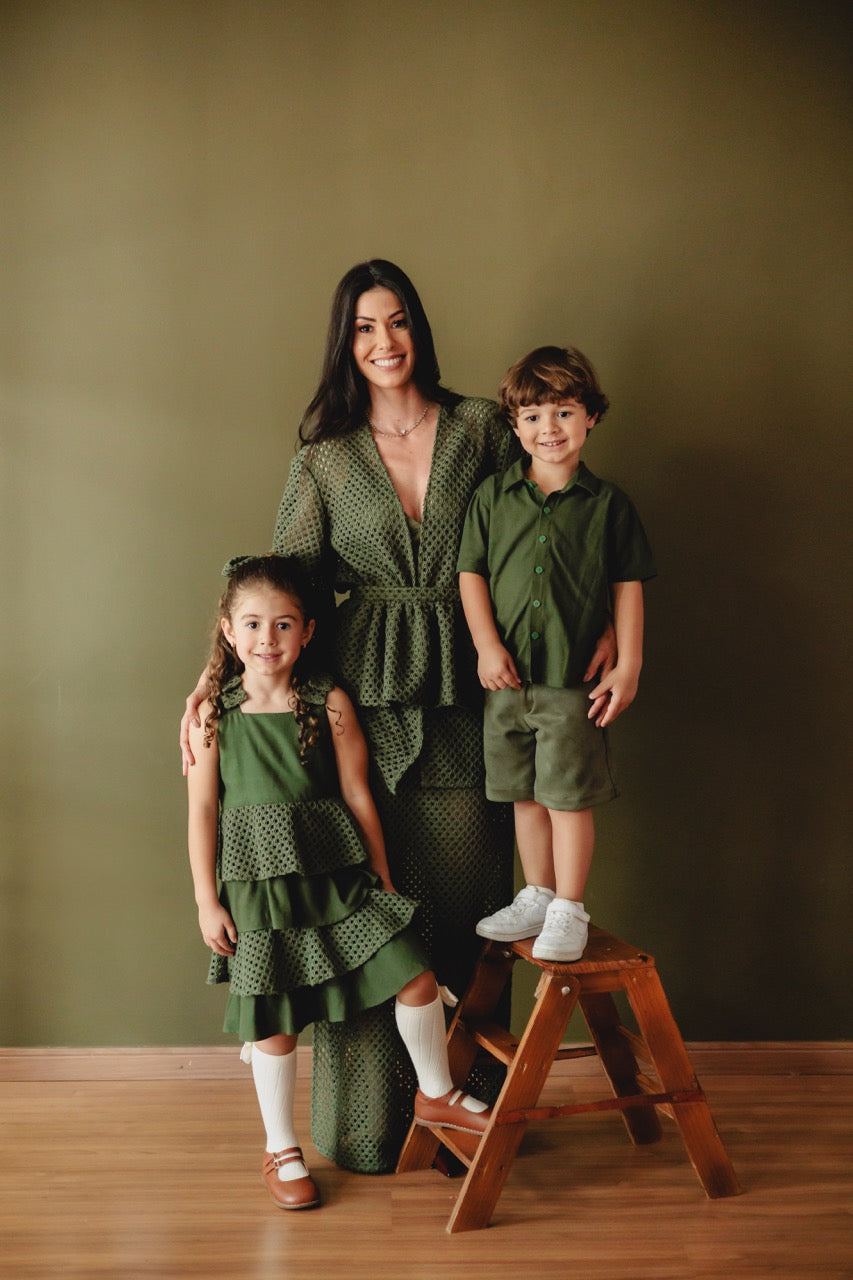 VESTIDO VERDE