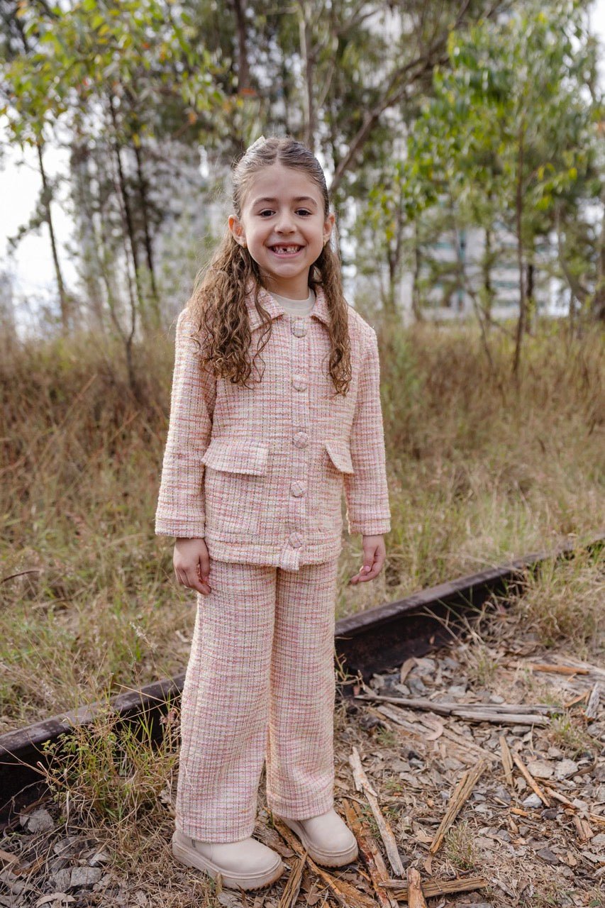Calça Tweed
