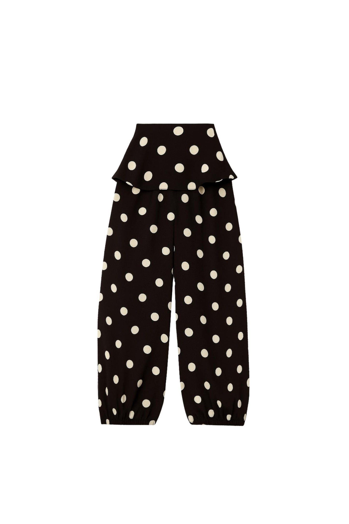 Calça Peplum Poá