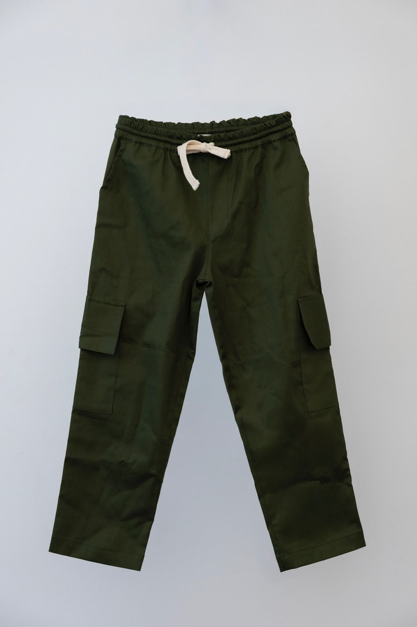 Calça Cargo Verde Militar