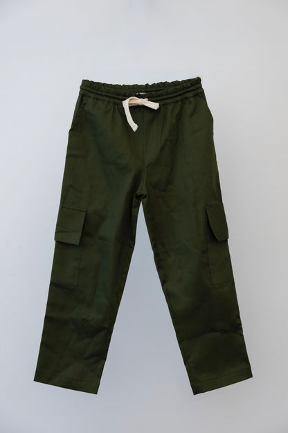 Calça Cargo Verde Militar
