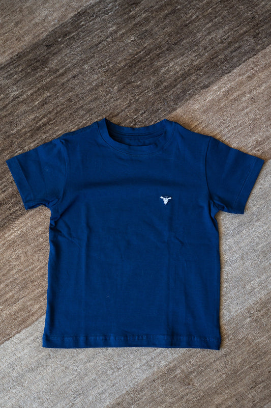 T-Shirt Marinho Infantil menino  Alg. Egípcio Nico & Pippa