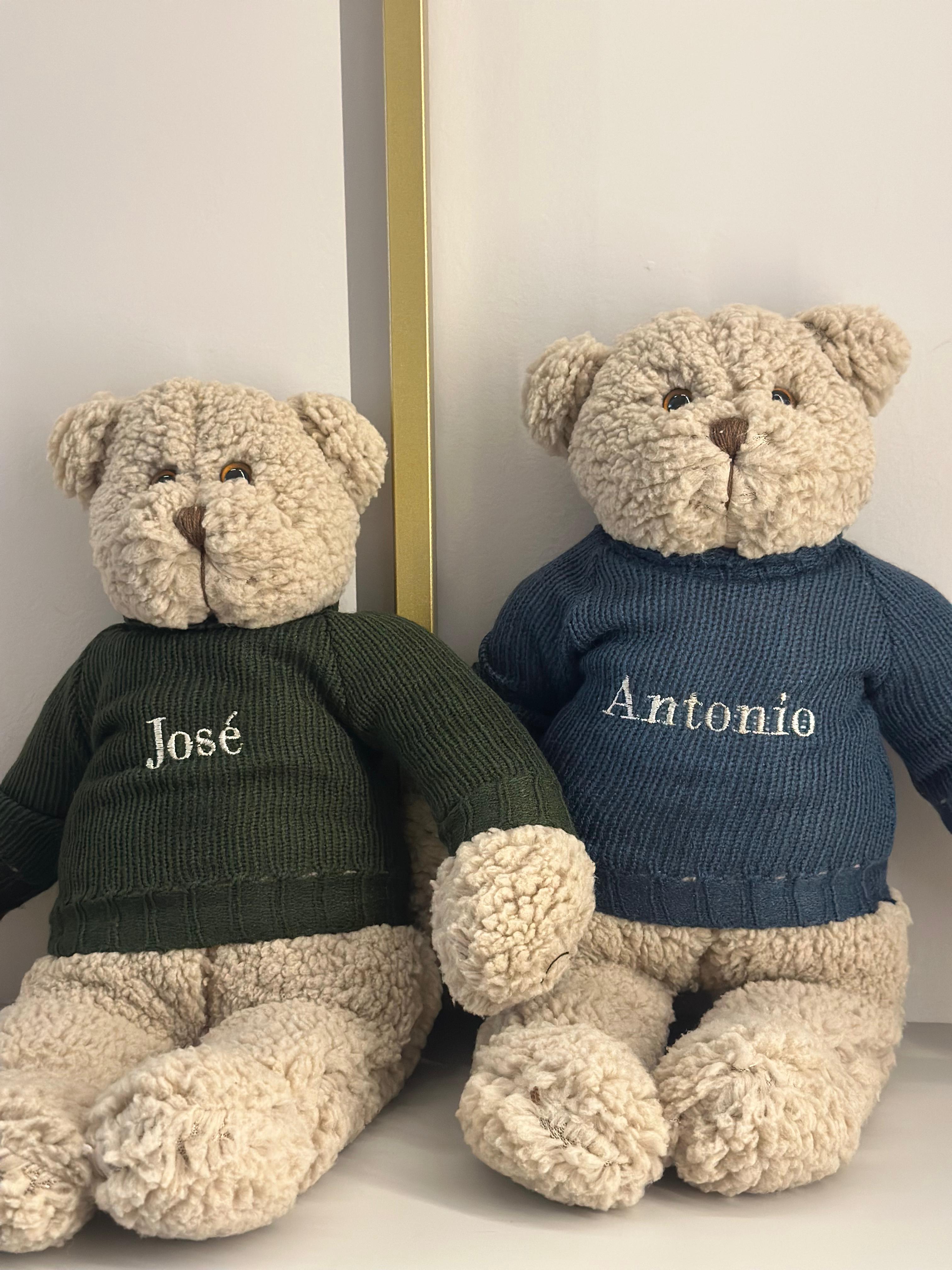 Urso de Pelúcia Personalizável Teddy Land – Nico e Pippa