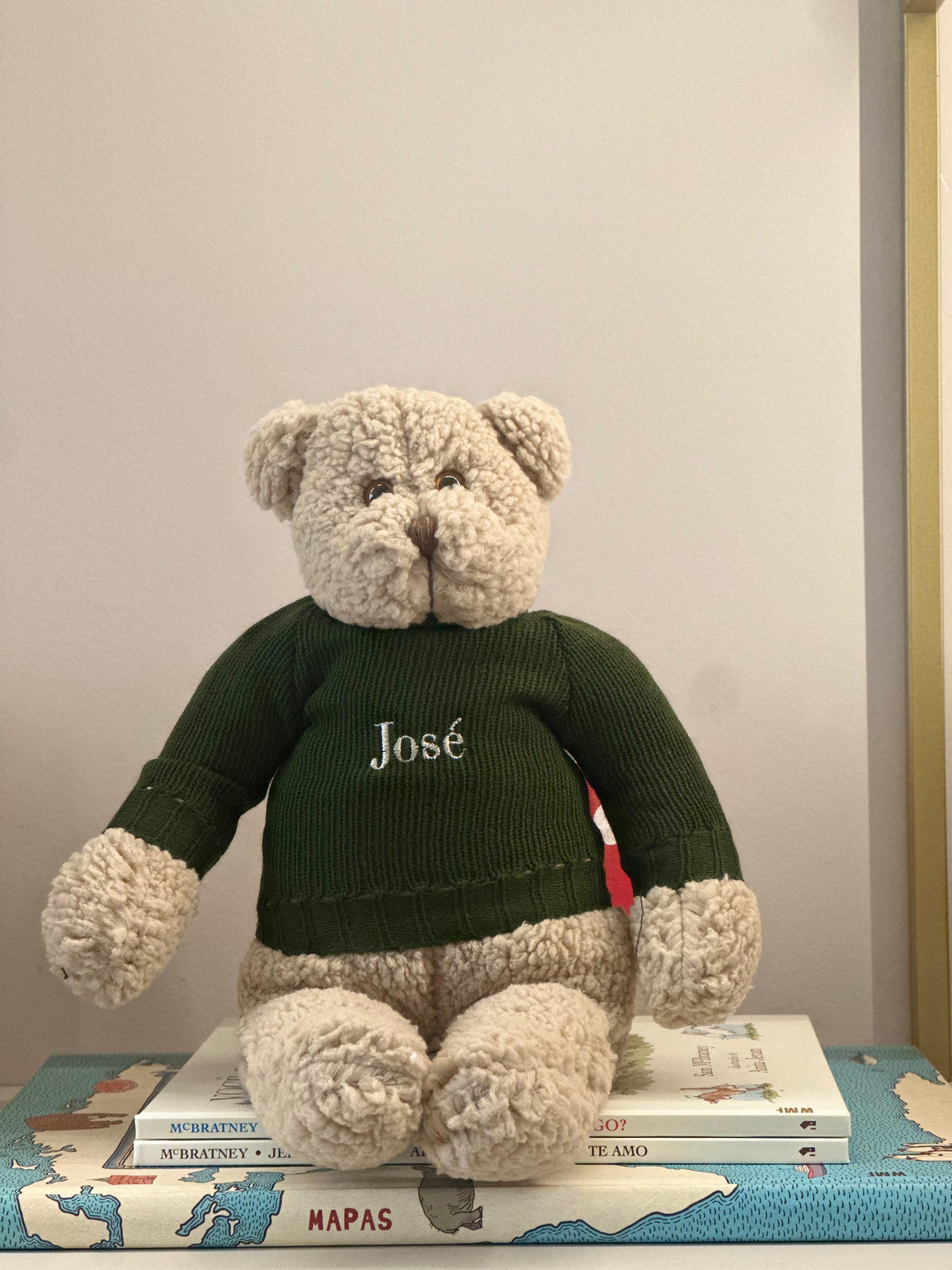 その他 SALECherished Teddies 112401Skipper Lars Urso de Pelúcia Personalizável Teddy Land – Nico e Pippa
