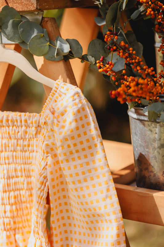 Vestido Heloísa Amarelo